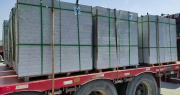 保定芝麻白花岗岩出货日常地铺石