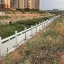 保定 白麻河道栏杆效果展示图
