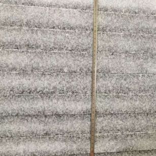 保定 芝麻白火烧成品厚薄均匀，B料价格接近A料质量