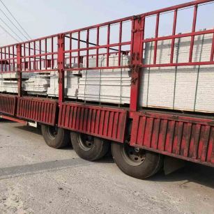 保定 白麻荔枝面外墙干挂，工厂装车日常