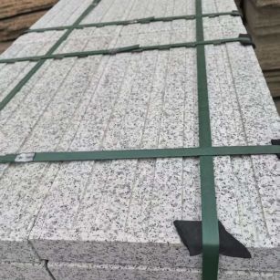 保定 白麻花岗岩直行盲道石，盲条，地铺石