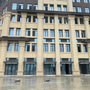 保定 黄金麻花岗岩荔枝面小区外墙干挂