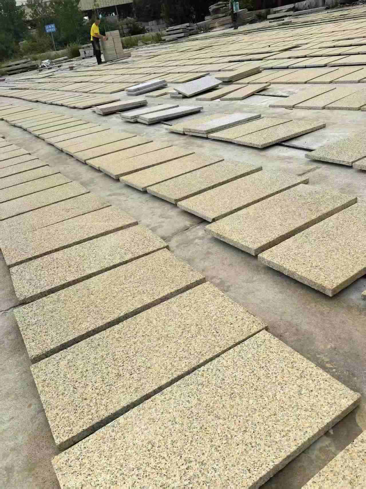 保定 黄金麻荔枝地铺石面排板