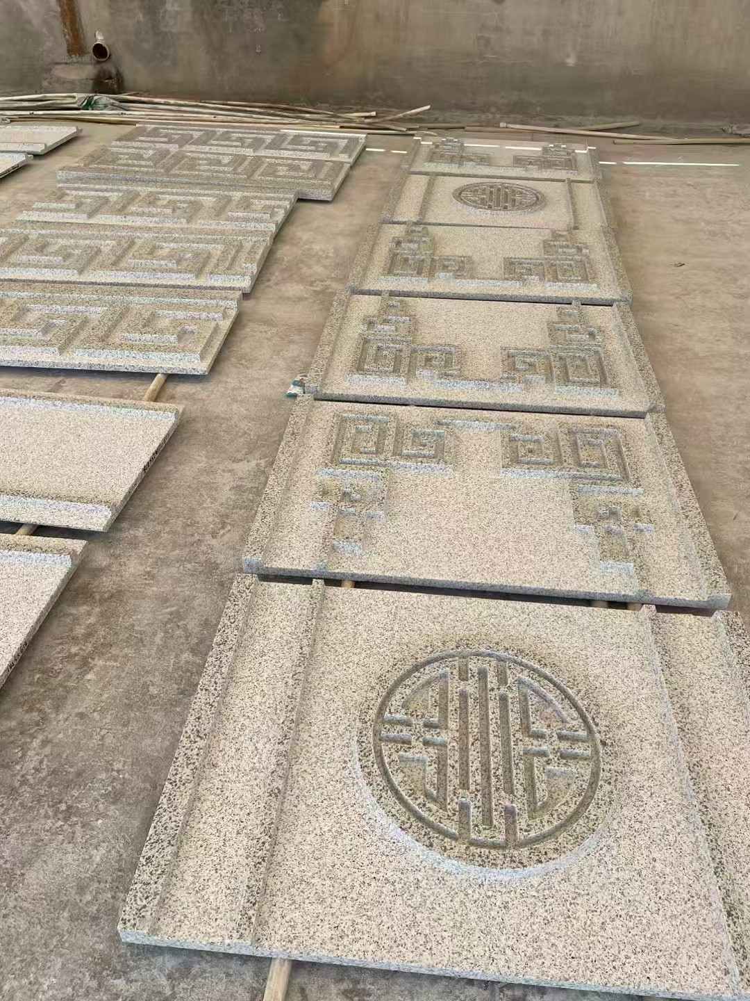 保定 白麻花岗岩外墙立面雕刻板